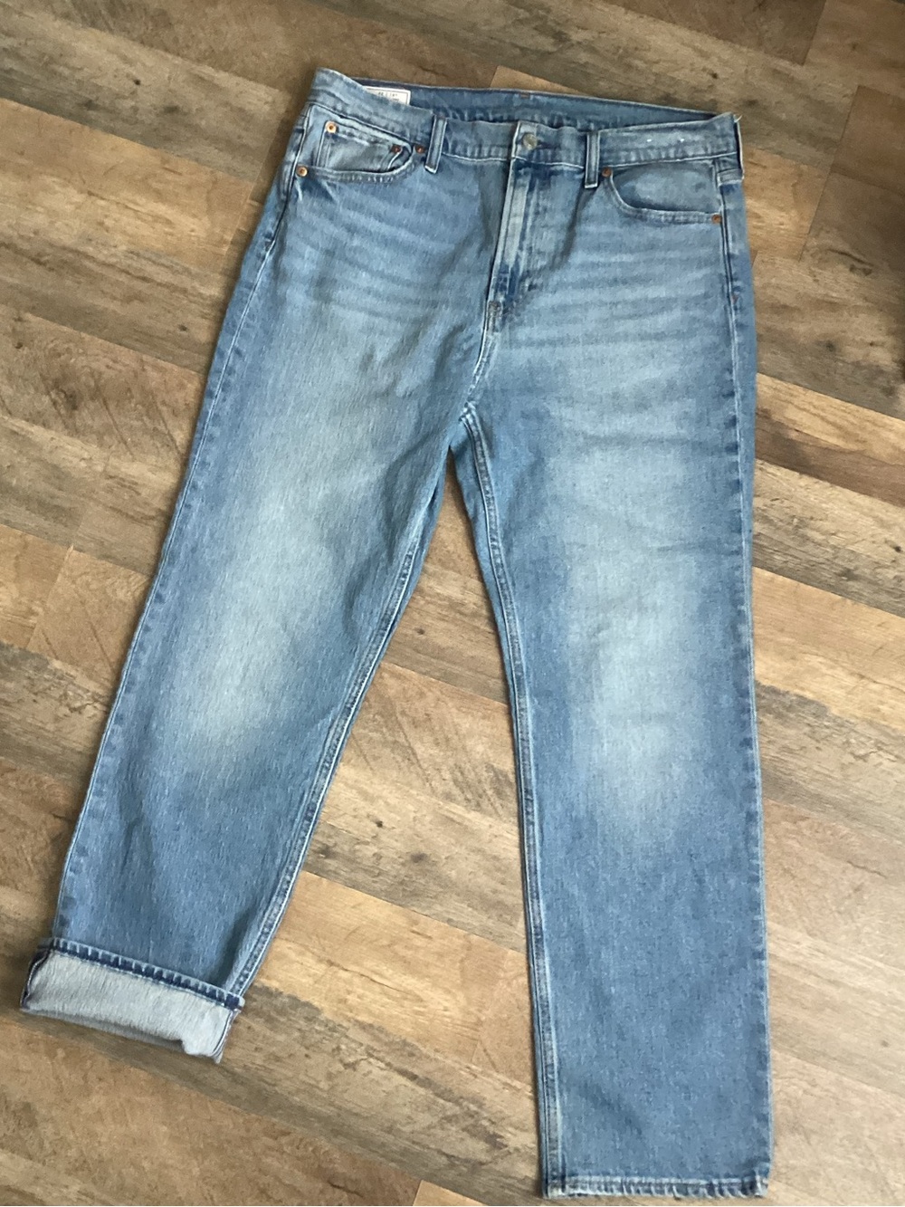 Gap high rise 90s straight jeans